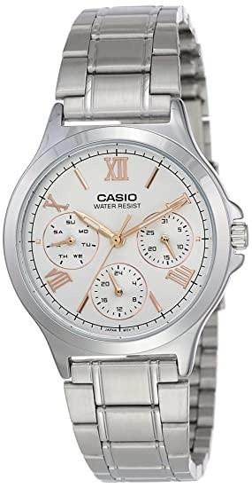 Часы Кварцевые CASIO LTP-V300D-7A2UDF нержавеющая сталь