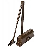 Дверной доводчик Highgrade HG DC7123065BW усилие 2-3 40-65 кг коричневый