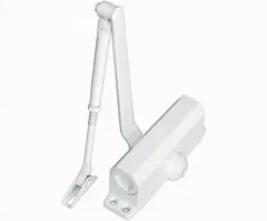 Дверной доводчик Highgrade HG DC7123065WH усилие 2-3 40-65 кг белый