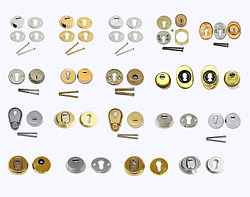 FORME FO 06DR CYL ABR+BROWN латунь накладка на розетке DECOR 50 мм отверстие под цилиндр антик латунь