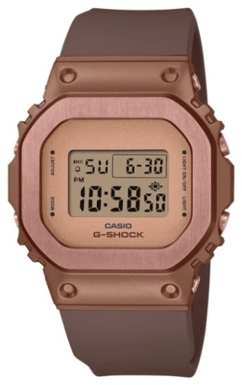Часы Кварцевые CASIO GM-S5600BR-5DR сталь