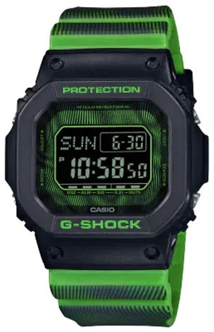 Часы Кварцевые CASIO DW-D5600TD-3DR пластик, фото 1