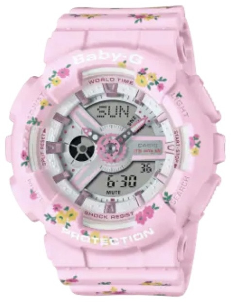 Часы Кварцевые CASIO BA-110LSB-4ADR пластик