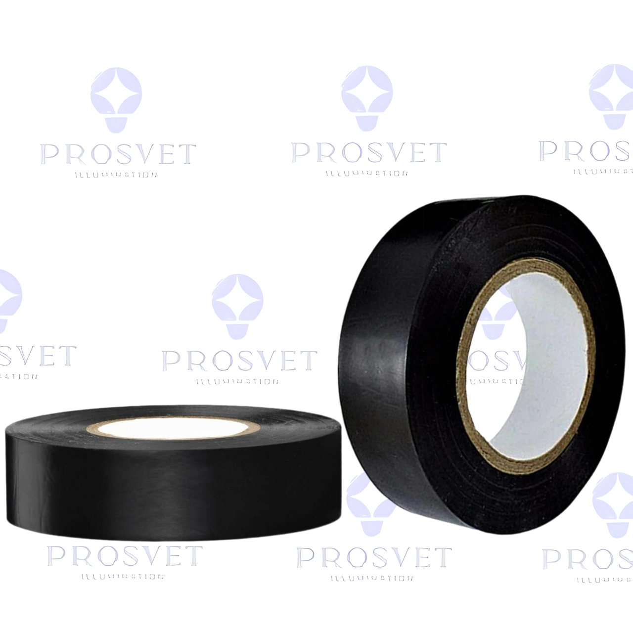 Изолента ПВХ 10м чёрная PROSVET