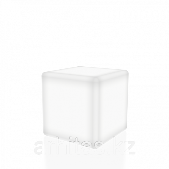 Светящийся куб Cube 50 белого цвета