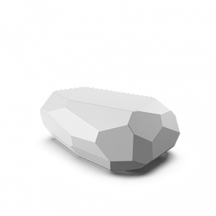 Стол Skull 85 белого цвета