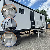 Вагон-столовый на колесах 9 м