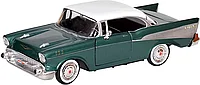 Модель машины 1957 Chevrolet (Chevy) (Chevy)Bel Air Зеленый 1:24 Motormax 73228