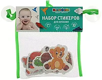 Игрушка для ванны набор стикеров Лесные животные STICK69328 КАПИТОШКА