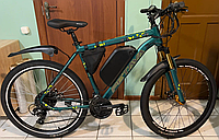 Электровелосипед 36v 350w ( max 500w), аккум. Li-ion 36v 15 A/H. Рама 19". Кол. 26"