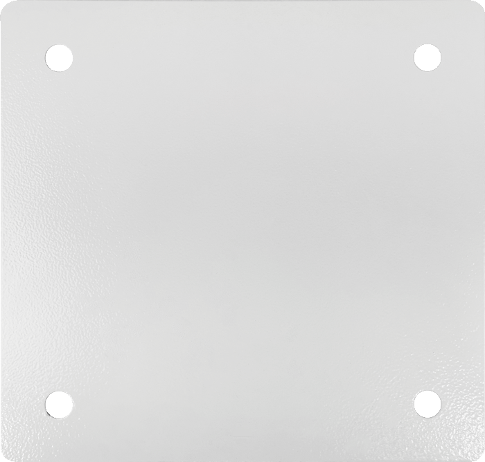 Монтажная пластина для механических шлагбаумов