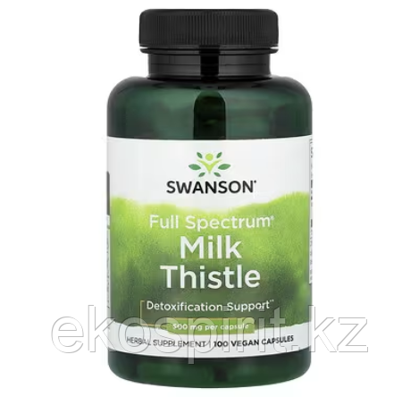 Swanson, Full Spectrum®, расторопша, 500 мг