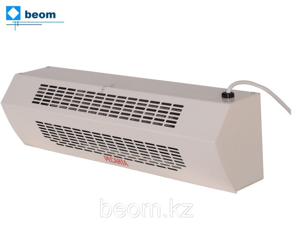 Тепловая завеса Ресанта ТЗ-3С (3000 Вт / 1500 Вт | 30 м2 | м³/час 390 | Вес, кг 4.6 | длина 60см | Настенный | 220В)