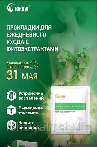 Продукция для интимной гигиены Fohow: прокладки для ежедневного ухода, согревающие прокладки, антибактериальная жидкость и гель, фото 1
