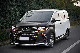 Обвес переделка для Toyota Alphard AH30 2015-2023 в Alphard AH40 2023+ тойота альфард альпард