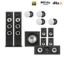 Комплект для домашнего кинотеатра Dolby Atmos 7.1.4 на акустике Polk Audio Monitor XT