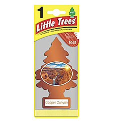 Ароматизатор в авто "МЕДНЫЙ КАНЬОН" Ёлочка "Little Trees"