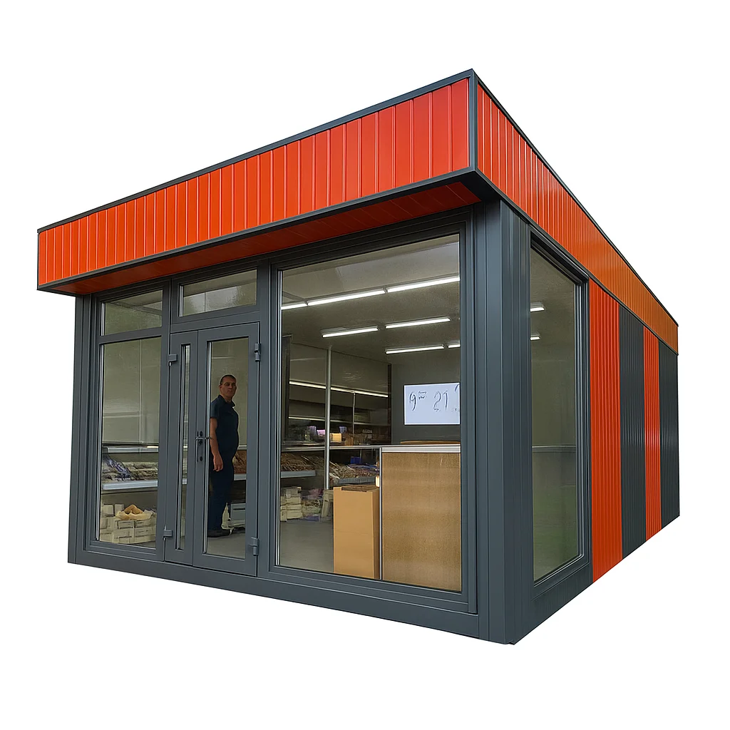 Киоск из металлоконструкций, фото 1