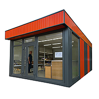 Киоск из металлоконструкций