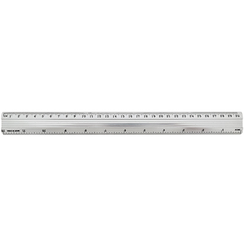 Линейка алюминиевая BASY "AR91030", 30 см