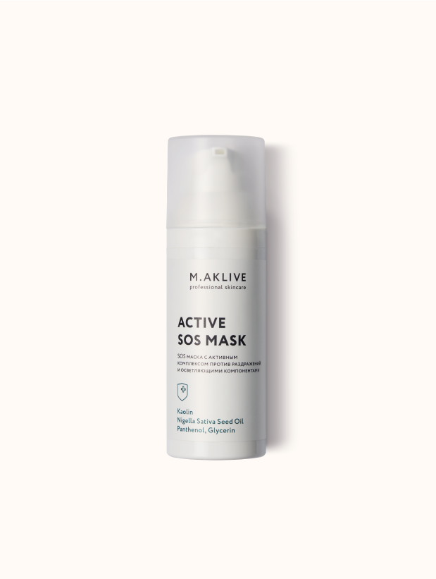 M.AKLIVE Активная SOS маска 50ML, фото 1