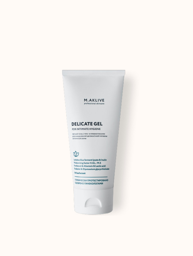 M.AKLIVE Деликатный гель для интимной гигиены 50ml, фото 1