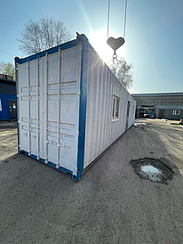 Бытовка с 2 комнатами, на базе 40-футового контейнера