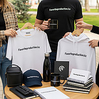 Печать на футболках Алматы | сувенирная продукция на заказ.