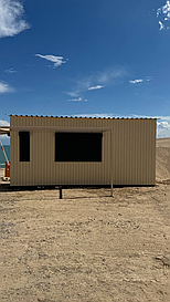 Ресепш для зоны отдыха, на базе 20-футового контейнера