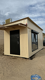 Магазин и кухня, на базе 20-футового контейнера