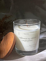 Ароматическая свеча Vela de Cristal Абсент из чёрной смородины V0006 8 см, 1 шт