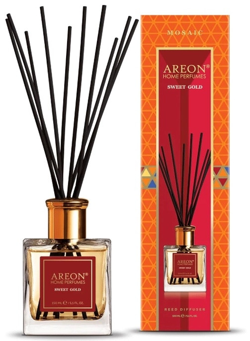 AREON Аромадиффузор Areon Home Perfume Mosaic Sweet-Gold 150 мл, фото 1