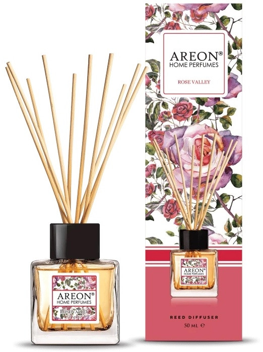 AREON Аромадиффузор воздуха Areon Home Perfume Garden Rose Valley 50 мл