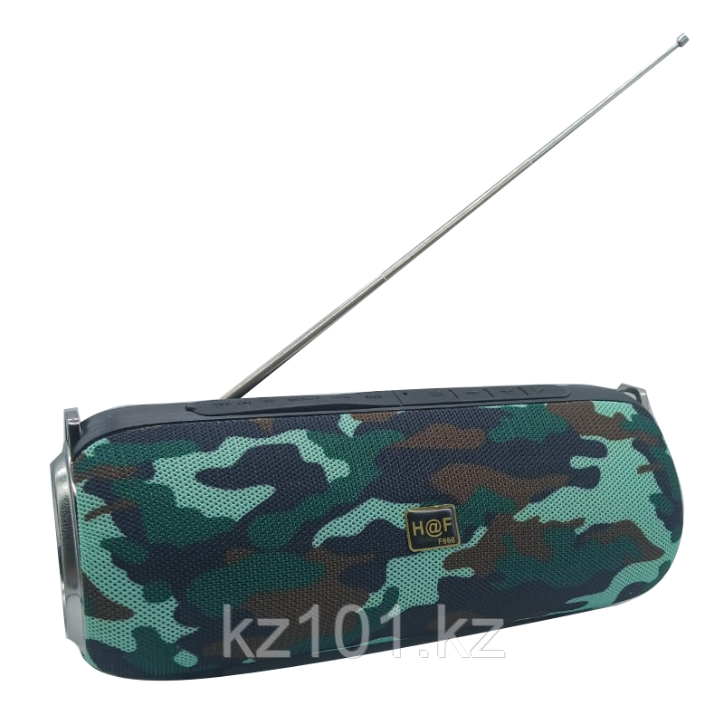 Портативная Bluetooth колонка H@F HF-F686 с AUX, FM, фото 1