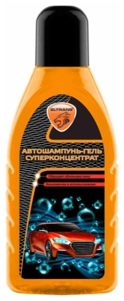 ELTRANS автошампунь EL-0102.01 Автошампунь гель антиконцентрат 0.5 л