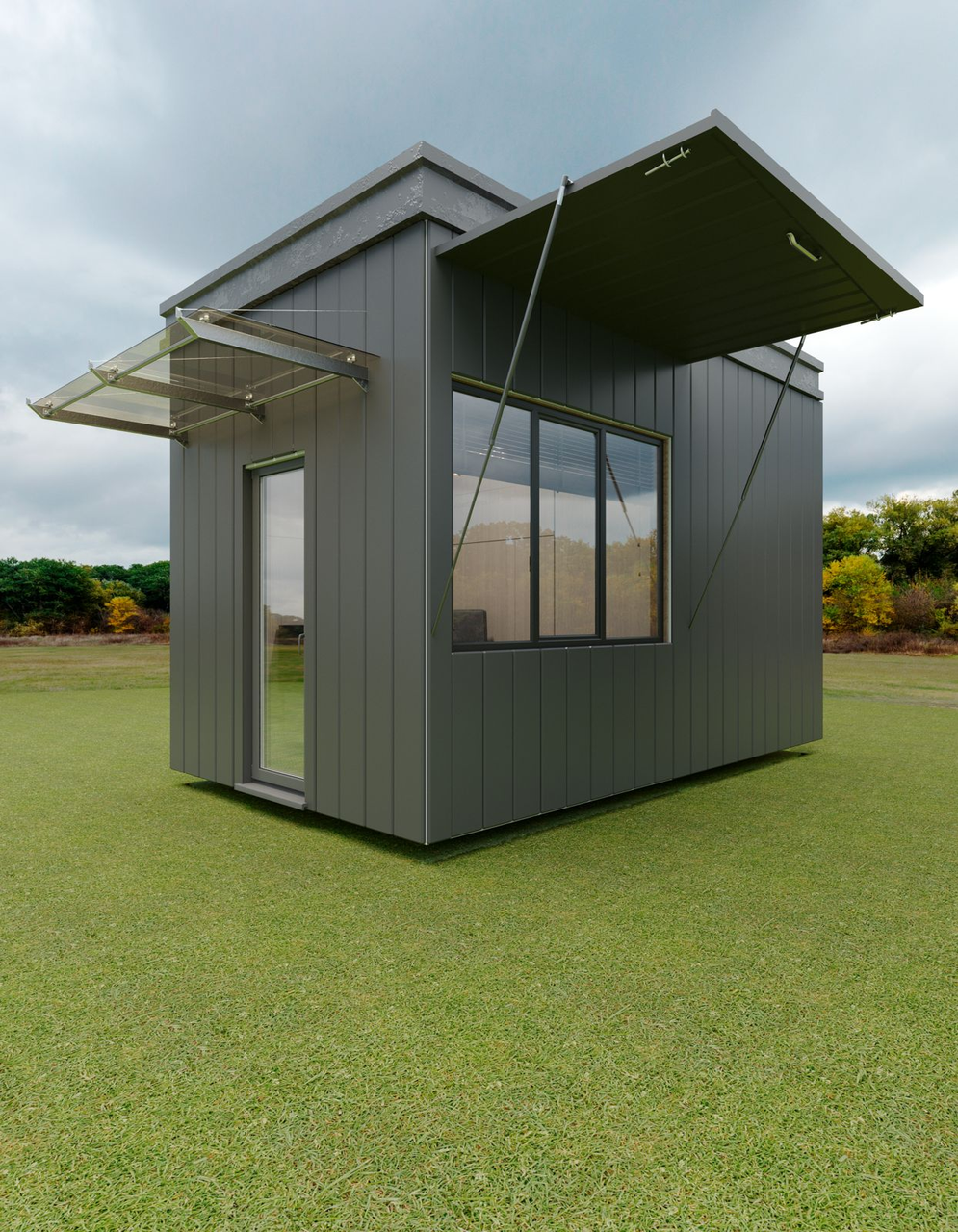 Магазин, склад, кафе, на базе 20-футового контейнера - фото 1 - id-p124708386