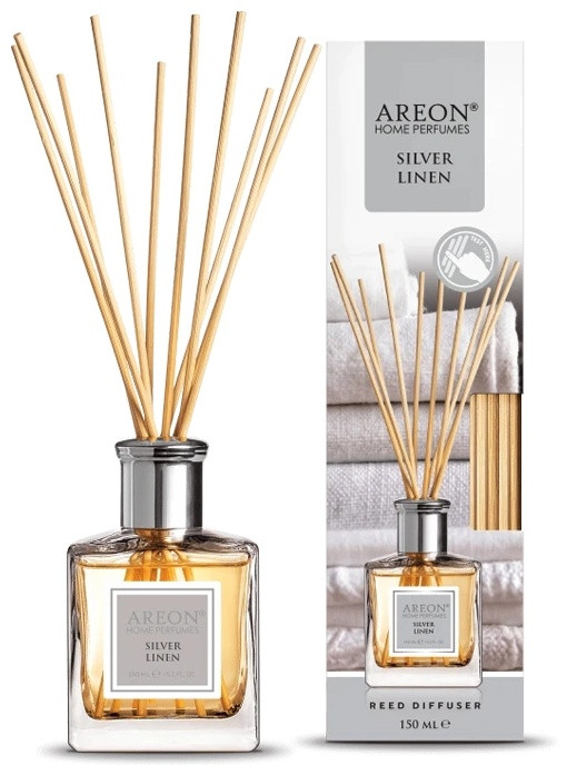 AREON Аромадиффузор воздуха Areon Home Perfume Silver Linen 150мл 150 мл