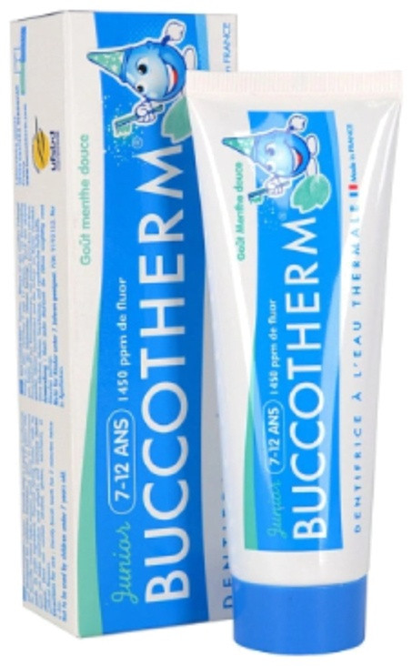Buccotherm зубная паста Зубная гель-паста BUCCOTHERM со вкусом сладкой мяты (от 7 до 12 лет), 50 мл 50 мл