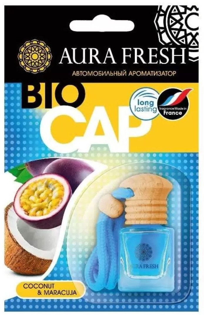 Aura Fresh ароматизатор жидкий 23005 COCONUT&MARACUJA 6 мл