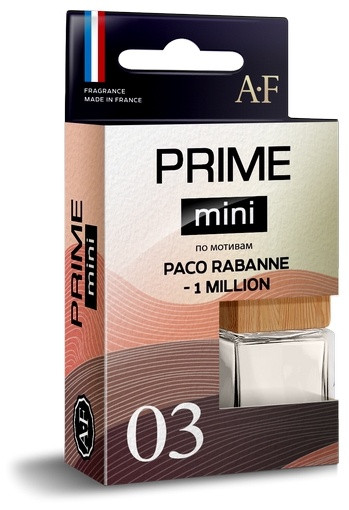 Aura Fresh ароматизатор жидкий 23516 PACO RABANNE ONE MILLION 6 мл