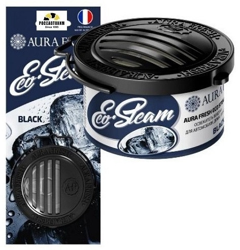 Aura Fresh ароматизатор пластиковый 23029 Black 40 мл