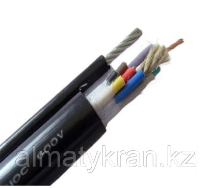 Кабель RVV(1G) 8×1.25 мм² с тросом — управление краном и тельфером, фото 1