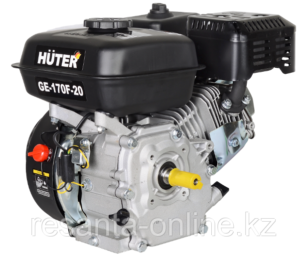 Двигатель бензиновый GE-170F-20 HUTER