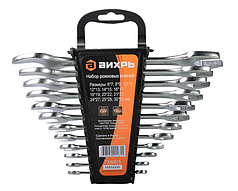 Набор рожковых ключей 12 шт. 6 - 32 Вихрь, шт