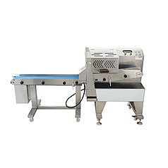 Промышленный слайсер с отводящим транспортером HLQPJ-304XL