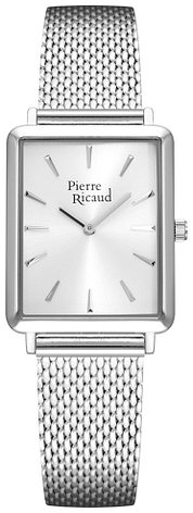 Кварцевые Pierre Ricaud P22111.5113Q сталь, фото 1