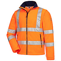 NITRAS 7061 флисовая куртка жилет 2 в 1 сигнальная неоново-оранжевый