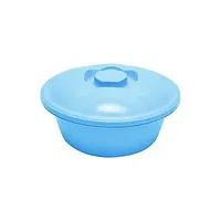 Чашка круглая с крышкой 1,7 л STARS PLAST