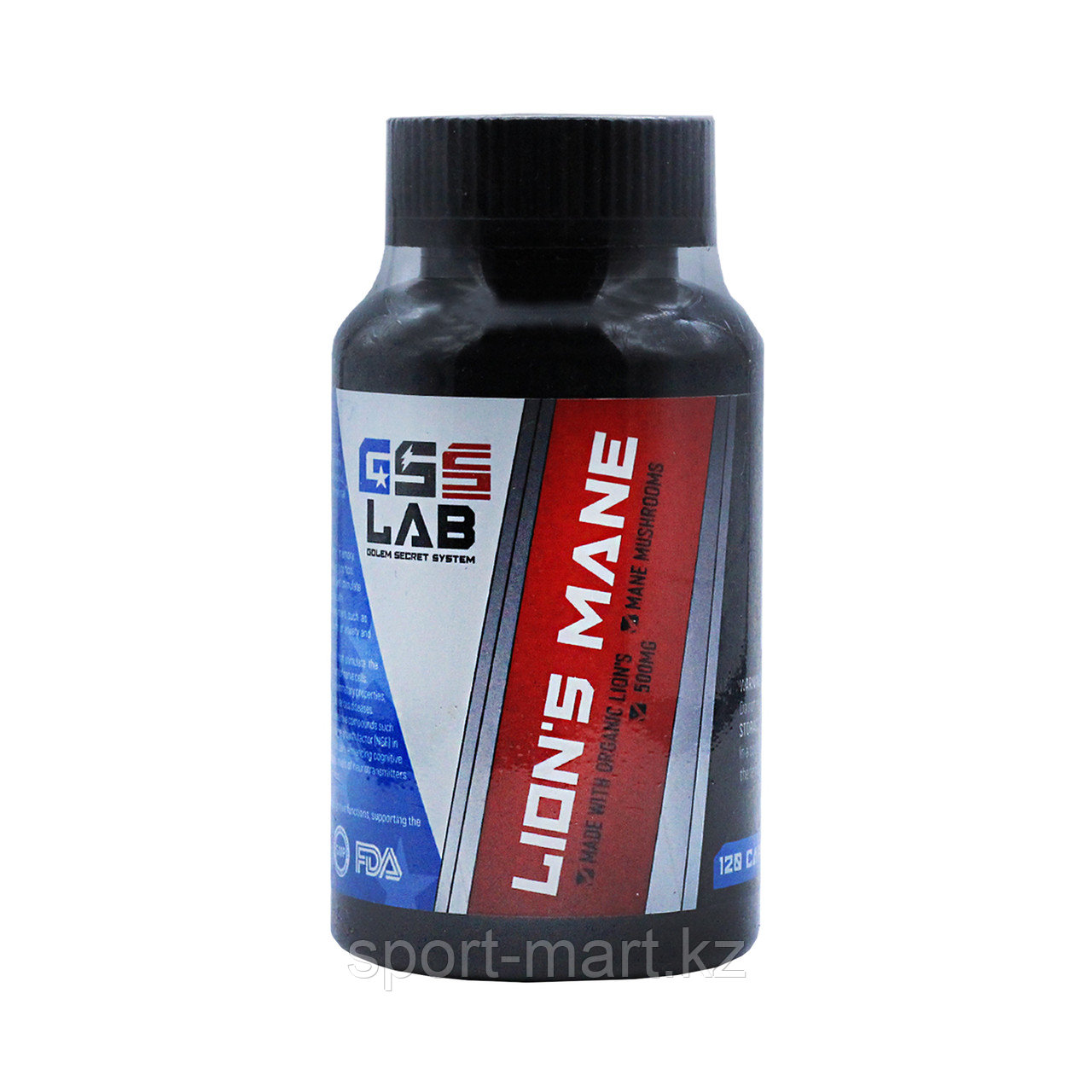 Ежовик гребенчатый Gss Lab Lion's Mane 700 мг 120 капсул