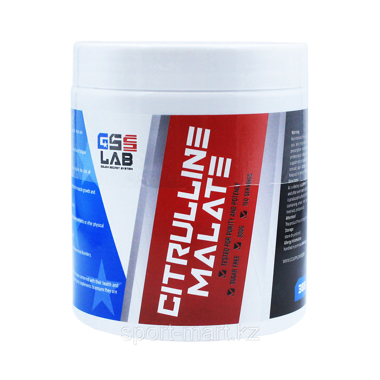 Цитрулин Gss Lab Citrulline malate 150 порций 300 гр
